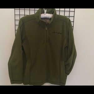 Life is Good KIDS Olive 1/4 zip pullover/jacket